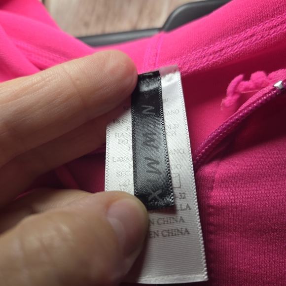 New Mix Pink Zip Up Hoodie And Seamless Leggings Set One Size (See Description) - Picture 2 of 9